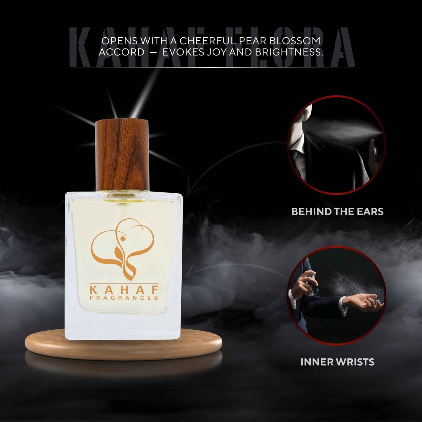 Kahaf Flora | Glamorous Floral Perfume for Women 50ml