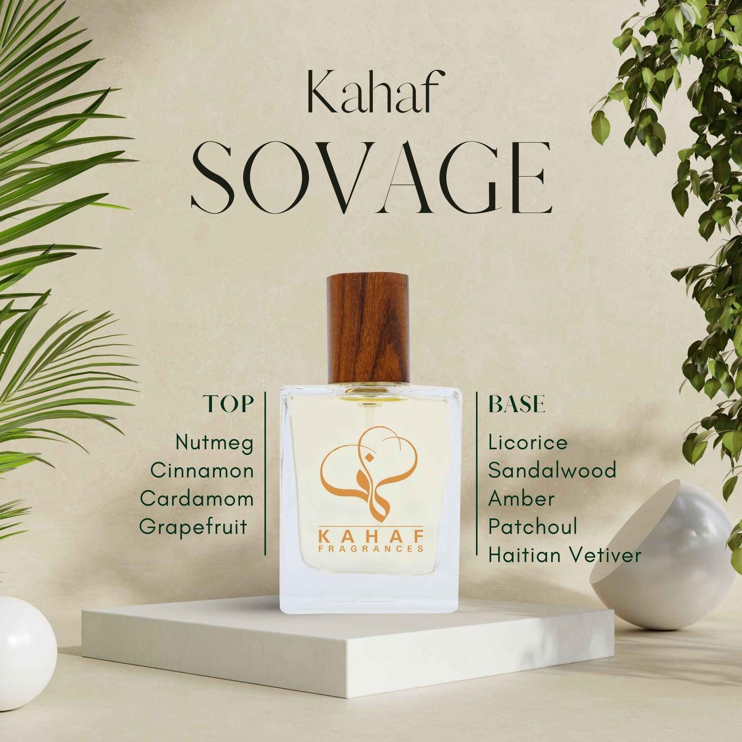 Kahaf Sovage | Wild Limited Edition Perfume for Men