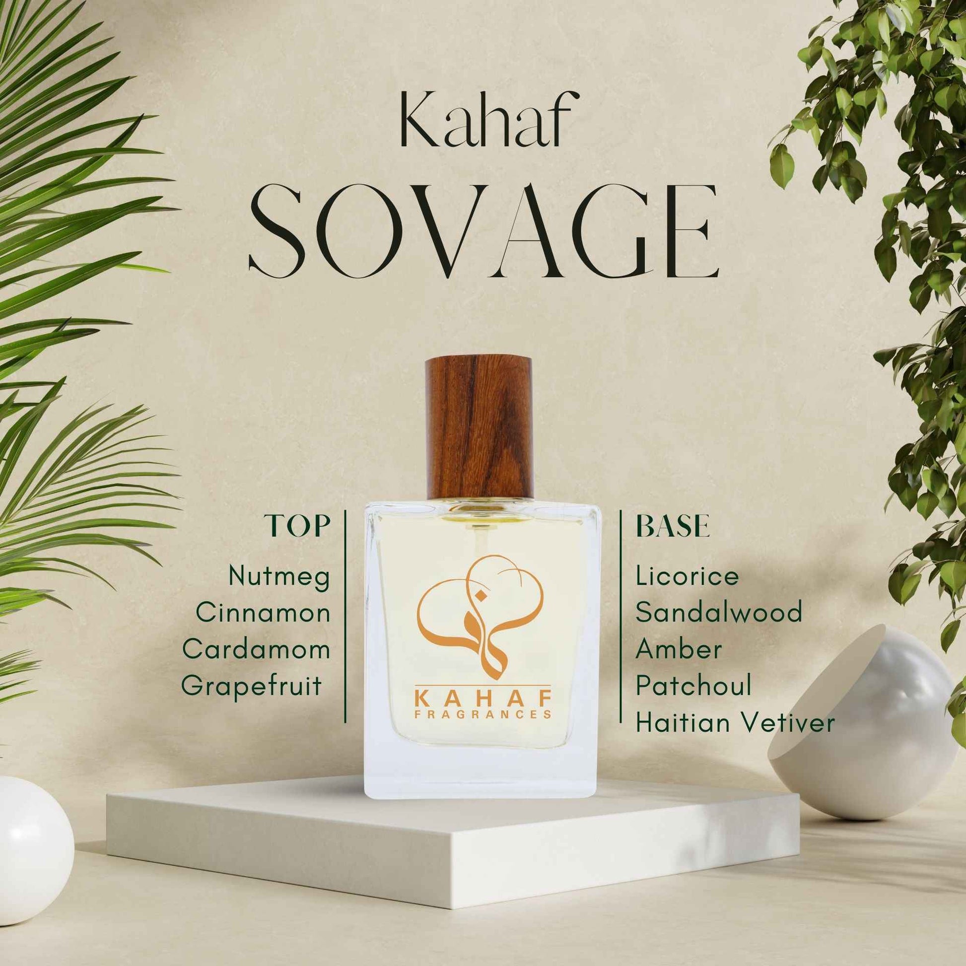 Kahaf Sovage | Wild Limited Edition Perfume for Men
