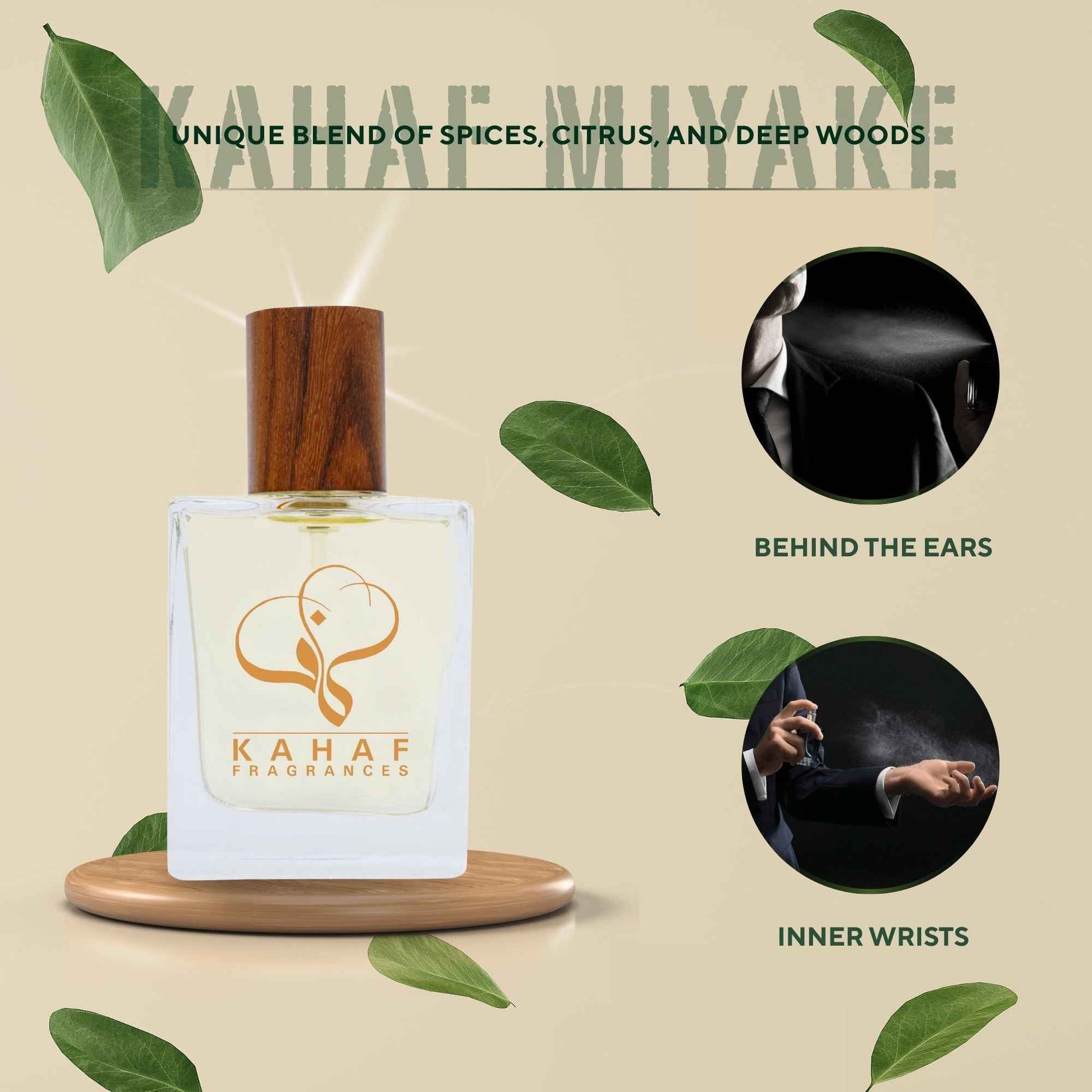 Kahaf Miyake | Elegant Daily Wear Perfume Unisex 50ml