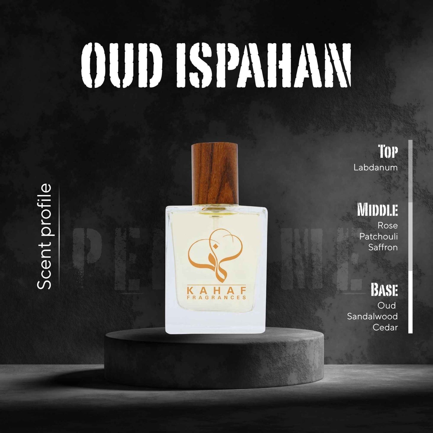 Kahaf Isphan | Rich Luxurious Oud Scent for Unisex